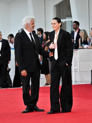 IPA88166038 - Venice, 83rd Venice International Film Festival 2026 - Night 4 - Red Carpet for the film It Will Happen Tonight In the photo: Kasia Smutniak, Domenico Procacci  Copyright: xSimonexComix xPoolxPhotoxEventsx08x 88166038