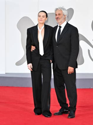 IPA88166065 - Venice, 83rd Venice International Film Festival 2026 - Night 4 - Red Carpet for the film It Will Happen Tonight. Pictured: Kasia Smutniak, Domenico Procacci  Copyright: xSimonexComix xPoolxPhotoxEventsx08x 88166065