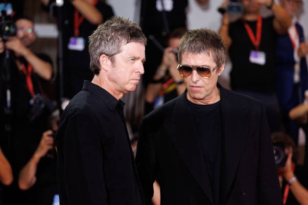 News - Oasis: Don t Look Back in Anger Red Carpet - The 83rd Venice International Film Festival VENICE, ITALY - SEPTEMBER 05: (R-L) Liam Gallagher and Noel Gallagher attend the Oasis: Don t Look Back in Anger screening during the 83rd Venice International Film Festival at Sala Grande on September 05, 2026 in Venice, Italy. Photo: Cinzia Camela. Lido di Venezia Palazzo del Cinema Italy Copyright: xCinziaxCamelax xLiveMediax LPN_2648024
