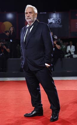 September 5, 2026, Venice: French producer Luc Besson arrives for the premiere of Father Joe during the 83rd Venice Film Festival in Venice, Italy, 05 September 2026. The movie is presented out of competition at the festival running from 02 to 12 September 2026. ANSA FABIO FRUSTACI Venice  - ZUMAa110 20260905_zaf_a110_155 Copyright: xFabioxFrustacix