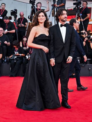 IPA88165639 - Venice, 83rd Venice International Film Festival 2026 - Night 4 - Red Carpet for the film SuccederÃ Questa Notte Pictured: Benedetta Celani and Luca Gervasi  Copyright: xManuelexMangiarottix xPoolxPhotoxEventsx08x 88165639