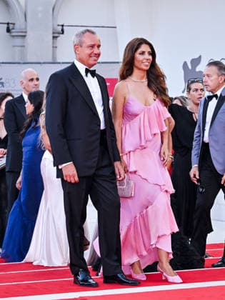 IPA88165653 - Venice, 83rd Venice International Film Festival 2026 - Night 4 - Red Carpet for the film SuccederÃ Questa Notte Pictured: Francesco Iovine and Lavinia Biagiotti  Copyright: xManuelexMangiarottix xPoolxPhotoxEventsx08x 88165653