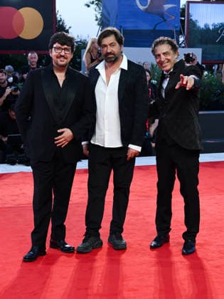 IPA88166749 - Venice, 83rd Venice International Film Festival 2026, Night 4 Red Carpet for the film *Kineo*. Pictured: Ricky Memphis, Francesco Apolloni, Christian Marazziti  Copyright: xAlbertoxTerenghi PoolxPhotoxEvenx xPoolxPhotoxEventsx08x 88166749