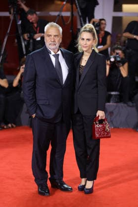 Venice 2026 Father Joe Screening NB Luc Besson, Sarah Saldmann attending the Father Joe Red carpet as part of the 83th Venice International Film Festival at the Lido in Venice, Italy on September 06, 2026. Photo by Nasser Berzane ABACAPRESS.COM Venice Italy  Copyright: xBerzanexNasser ABACAx