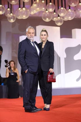 Venice 2026 Father Joe Screening NB Luc Besson, Sarah Saldmann attending the Father Joe Red carpet as part of the 83th Venice International Film Festival at the Lido in Venice, Italy on September 06, 2026. Photo by Nasser Berzane ABACAPRESS.COM Venice Italy  Copyright: xBerzanexNasser ABACAx
