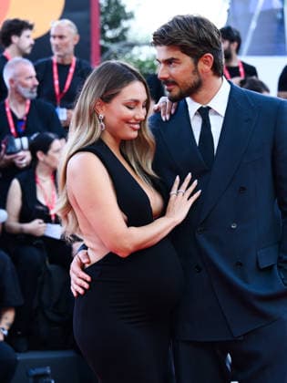IPA88168631 - Venice, 83rd Venice International Film Festival 2026, Night 4 Red carpet for the film SuccederÃ Questa Notte. Pictured: Angela Caloisi, Paolo Crivellin  Copyright: xAlbertoxTerenghi PoolxPhotoxEvenx xPoolxPhotoxEventsx08x 88168631