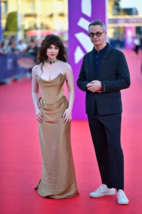 Deauville LInvitation Screening FC Sophie Tatcher and Nicolas Winding Refn attends the L Invitation premiere at the 52nd Deauville American Film Festival on September 05, 2026 in Deauville, France. Photo by Franck Castel ABACAPRESS.COM Deauville  Copyright: xCastelxFranck ABACAx