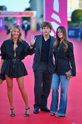 Deauville LInvitation Screening FC Sarah Poniatowski and her children attends the L Invitation premiere at the 52nd Deauville American Film Festival on September 05, 2026 in Deauville, France. Photo by Franck Castel ABACAPRESS.COM Deauville  Copyright: xCastelxFranck ABACAx