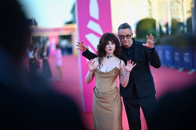 Deauville LInvitation Screening FC Sophie Tatcher and Nicolas Winding Refn attends the L Invitation premiere at the 52nd Deauville American Film Festival on September 05, 2026 in Deauville, France. Photo by Franck Castel ABACAPRESS.COM Deauville  Copyright: xCastelxFranck ABACAx