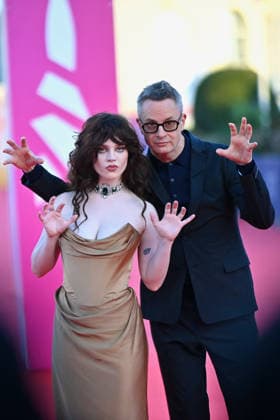 Deauville LInvitation Screening FC Sophie Tatcher and Nicolas Winding Refn attends the L Invitation premiere at the 52nd Deauville American Film Festival on September 05, 2026 in Deauville, France. Photo by Franck Castel ABACAPRESS.COM Deauville  Copyright: xCastelxFranck ABACAx