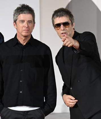 British musicians Noel Gallagher and Liam Gallagher attend the premiere of Oasis: Don t Look Back In Anger at the 83rd Venice Film Festival in Venice, Italy on Saturday, September 5, 2026.  VEN202609051106 RUNExHELLESTAD