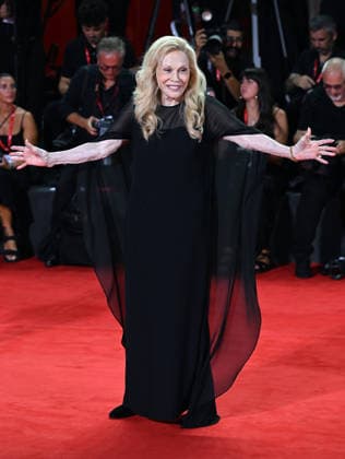 American actress Faye Dunaway attends the premiere of Oasis: Don t Look Back In Anger at the 83rd Venice Film Festival in Venice, Italy on Saturday, September 5, 2026.  VEN202609051123 RUNExHELLESTAD