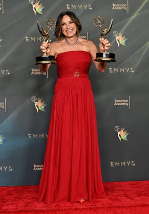 78th Emmy Awards Night 1 Mariska Hargitay in the press room at the 78th Emmy Awards Nigh1, held at the Peacock Theatre in Los Angeles, Ca. on September 5, 2026. Los Angeles Peacock Theatre California USA Copyright: xStarbuck xAFF-USA.COMx
