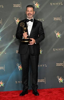 78th Emmy Awards Night 1 Jimmy Kimmel in the press room at the 78th Emmy Awards Nigh1, held at the Peacock Theatre in Los Angeles, Ca. on September 5, 2026. Los Angeles Peacock Theatre California USA Copyright: xStarbuck xAFF-USA.COMx
