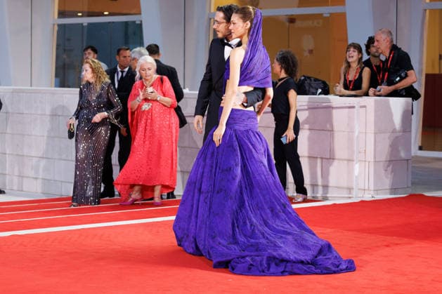 News - Kineo Award Red Carpet - The 83rd Venice International Film Festival VENICE, ITALY - SEPTEMBER 05: Brooklyn Beckam and Nicola Peltz Beckam attendthe Kineo Award Red Carpet during the 83rd Venice International Film Festival at Sala Grande on September 05, 2026 in Venice, Italy. Photo: Cinzia Camela. Lido di Venezia Palazzo del Cinema Italy Copyright: xCinziaxCamelax xLiveMediax LPN_2648284