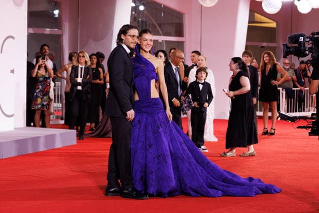 News - Kineo Award Red Carpet - The 83rd Venice International Film Festival VENICE, ITALY - SEPTEMBER 05: Brooklyn Beckam and Nicola Peltz Beckam attendthe Kineo Award Red Carpet during the 83rd Venice International Film Festival at Sala Grande on September 05, 2026 in Venice, Italy. Photo: Cinzia Camela. Lido di Venezia Palazzo del Cinema Italy Copyright: xCinziaxCamelax xLiveMediax LPN_2648292