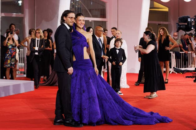News - Kineo Award Red Carpet - The 83rd Venice International Film Festival VENICE, ITALY - SEPTEMBER 05: Brooklyn Beckam and Nicola Peltz Beckam attendthe Kineo Award Red Carpet during the 83rd Venice International Film Festival at Sala Grande on September 05, 2026 in Venice, Italy. Photo: Cinzia Camela. Lido di Venezia Palazzo del Cinema Italy Copyright: xCinziaxCamelax xLiveMediax LPN_2648293