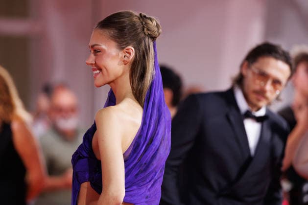 News - Kineo Award Red Carpet - The 83rd Venice International Film Festival VENICE, ITALY - SEPTEMBER 05: Brooklyn Beckam and Nicola Peltz Beckam attendthe Kineo Award Red Carpet during the 83rd Venice International Film Festival at Sala Grande on September 05, 2026 in Venice, Italy. Photo: Cinzia Camela. Lido di Venezia Palazzo del Cinema Italy Copyright: xCinziaxCamelax xLiveMediax LPN_2648308