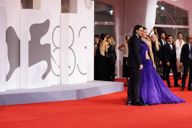 News - Kineo Award Red Carpet - The 83rd Venice International Film Festival VENICE, ITALY - SEPTEMBER 05: Brooklyn Beckam and Nicola Peltz Beckam attendthe Kineo Award Red Carpet during the 83rd Venice International Film Festival at Sala Grande on September 05, 2026 in Venice, Italy. Photo: Cinzia Camela. Lido di Venezia Palazzo del Cinema Italy Copyright: xCinziaxCamelax xLiveMediax LPN_2648309