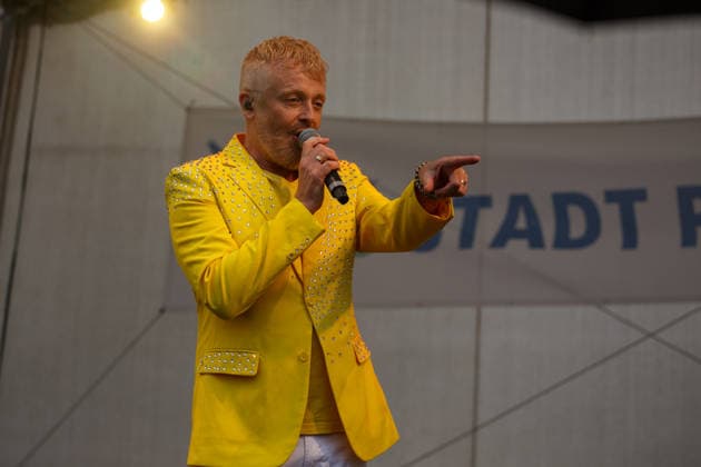 September 5, 2026 775th Anniversary of Pasewalk: Ross Antony performed live on the market square in Pasewalk, Mecklenburg-Western Pomerania, Germany