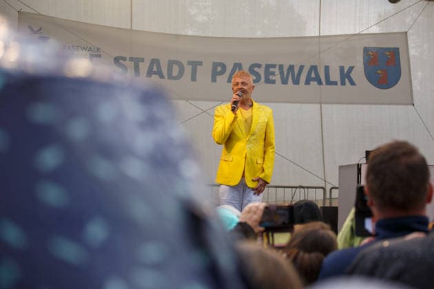 September 5, 2026 775th Anniversary of Pasewalk: Ross Antony performed live on the market square in Pasewalk, Mecklenburg-Western Pomerania, Germany