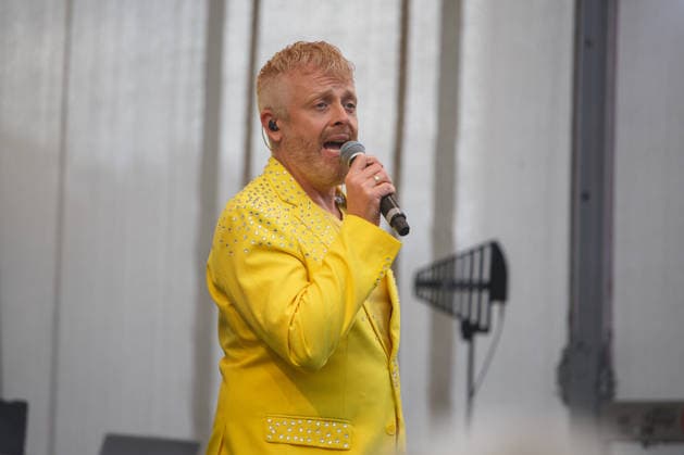 September 5, 2026 775th Anniversary of Pasewalk: Ross Antony performed live on the market square in Pasewalk, Mecklenburg-Western Pomerania, Germany