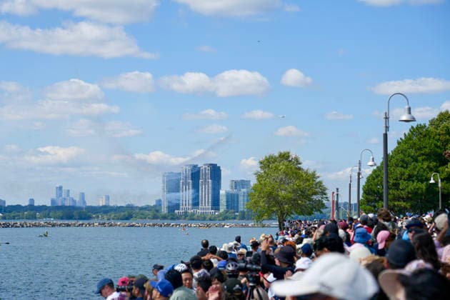 Canadian International Air Show 2026 People watching the Canadian International Air Show on September 5, 2026 in Toronto, Canada. North America™s longest‘running air show, which celebrates its 77th edition in 2026. (Photo by Au Lok Nin Nexpher Images) Toronto ON