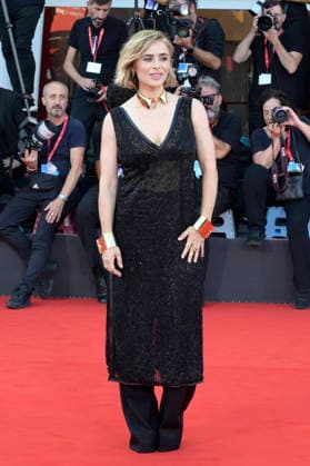 Greta Scarano at the premiere of the film *Succederà questa notte* at the 2023 Venice Biennale—the 83rd Venice International Film Festival—at the Palazzo del Cinema in Venice, September 5, 2026 Foto:xA.xM.xTinghinox xFuturexImagex notte_6876
