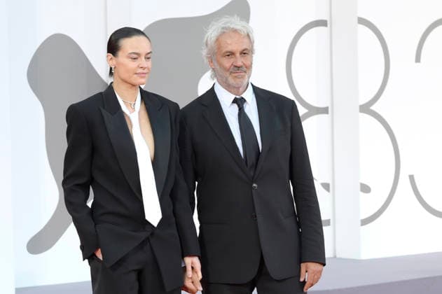 Kasia Smutniak and Domenico Procacci at the premiere of the film *Succederà questa notte* at the 2023 Venice Biennale—the 83rd Venice International Film Festival—at the Palazzo del Cinema in Venice, September 5, 2026 Foto:xA.xM.xTinghinox xFuturexImagex notte_6906