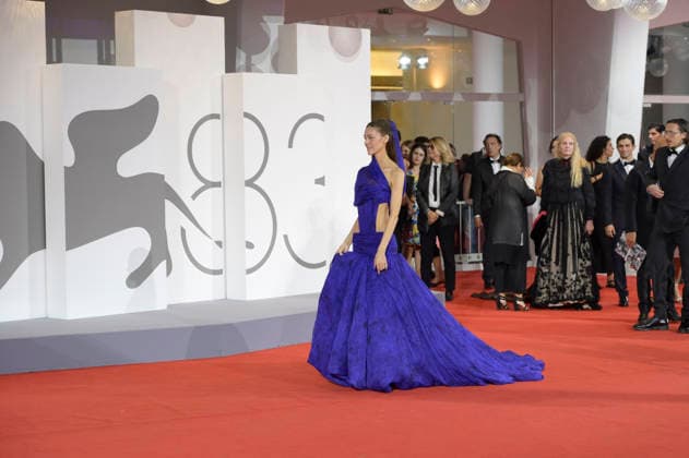 Nicola Peltz at the premiere of the film *Succederà questa notte* at the 2023 Venice Biennale—the 83rd Venice International Film Festival—at the Palazzo del Cinema in Venice, September 5, 2026 Foto:xA.xM.xTinghinox xFuturexImagex notte_6994