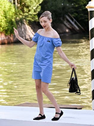 IPA88183964 - Venice, 83rd Venice International Film Festival 2026 - Day 5 - Arrivals at the Excelsior Hotel™s pier - Pictured: Amanda Seyfried  Copyright: xSimonexComix xPoolxPhotoxEventsx08x 88183964