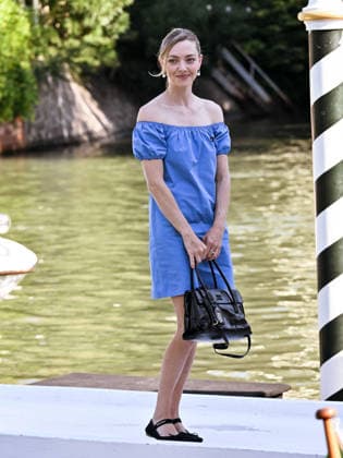 IPA88183968 - Venice, 83rd Venice International Film Festival 2026 - Day 5 - Arrivals at the Excelsior Hotel™s pier - Pictured: Amanda Seyfried  Copyright: xSimonexComix xPoolxPhotoxEventsx08x 88183968
