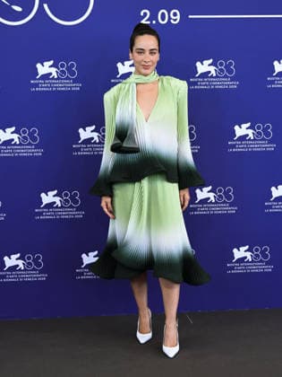 IPA88185786 - Venice, 83rd Venice International Film Festival 2026 - Day 5 - Hombre Al Agua photocall - Pictured: Esmeralda Pimentel  Copyright: xAlbertoxTerenghix xPoolxPhotoxEventsx08x 88185786