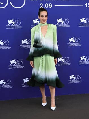 IPA88185788 - Venice, 83rd Venice International Film Festival 2026 - Day 5 - Photocall for *Hombre Al Agua* - Pictured: Esmeralda Pimentel  Copyright: xAlbertoxTerenghix xPoolxPhotoxEventsx08x 88185788
