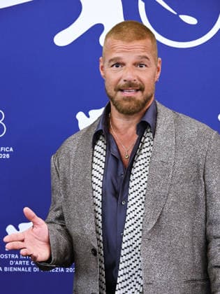 IPA88185257 - Venice, 83rd Venice International Film Festival 2026 - Day 5 - Hombre Al Agua photocall - Pictured: Ricky Martin  Copyright: xAlbertoxTerenghix xPoolxPhotoxEventsx08x 88185257