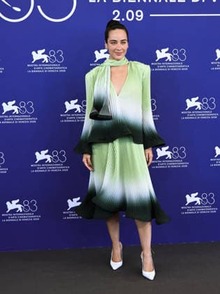 IPA88185784 - Venice, 83rd Venice International Film Festival 2026 - Day 5 - Hombre Al Agua photocall - Pictured: Esmeralda Pimentel  Copyright: xAlbertoxTerenghix xPoolxPhotoxEventsx08x 88185784