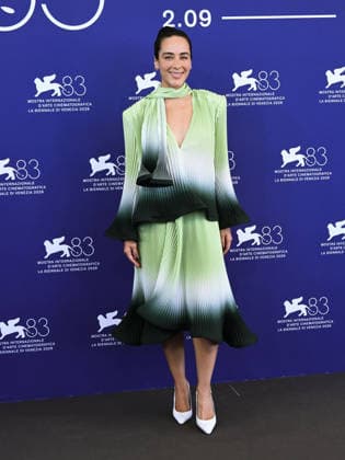 IPA88185791 - Venice, 83rd Venice International Film Festival 2026 - Day 5 - Hombre Al Agua photocall - Pictured: Esmeralda Pimentel  Copyright: xAlbertoxTerenghix xPoolxPhotoxEventsx08x 88185791