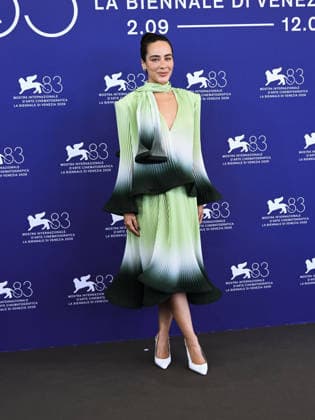 IPA88185794 - Venice, 83rd Venice International Film Festival 2026 - Day 5 - Hombre Al Agua photocall - Pictured: Esmeralda Pimentel  Copyright: xAlbertoxTerenghix xPoolxPhotoxEventsx08x 88185794