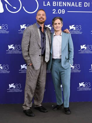 IPA88185755 - Venice, 83rd Venice International Film Festival 2026 - Day 5 - Hombre Al Agua photocall - Pictured: Ricky Martin, Gael Garcia Bernal  Copyright: xAlbertoxTerenghix xPoolxPhotoxEventsx08x 88185755
