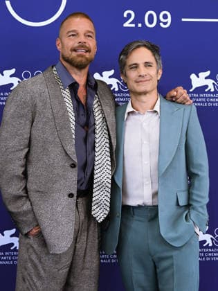 IPA88185761 - Venice, 83rd Venice International Film Festival 2026 - Day 5 - Hombre Al Agua photocall - Pictured: Ricky Martin, Gael Garcia Bernal  Copyright: xAlbertoxTerenghix xPoolxPhotoxEventsx08x 88185761