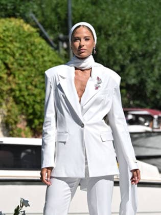 IPA88186219 - Venice, 83rd Venice International Film Festival 2026 - Day 5 - Arrivals at the Excelsior Hotel™s pier - Pictured: Bea Parozzi  Copyright: xSimonexComix xPoolxPhotoxEventsx08x 88186219