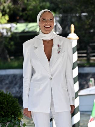IPA88186222 - Venice, 83rd Venice International Film Festival 2026 - Day 5 - Arrivals at the Excelsior Hotel pier - Pictured: Bea Parozzi  Copyright: xSimonexComix xPoolxPhotoxEventsx08x 88186222