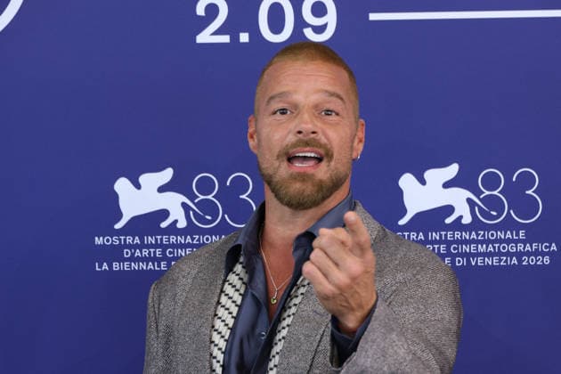 Venice 2026 Hombre Al Agua Photocall NB Ricky Martin attending the Hombre Al Agua Photocall as part of the 83th Venice International Film Festival at the Lido in Venice, Italy on September 06, 2026. Photo by Nasser Berzane ABACAPRESS.COM Venice Italy  Copyright: xBerzanexNasser ABACAx
