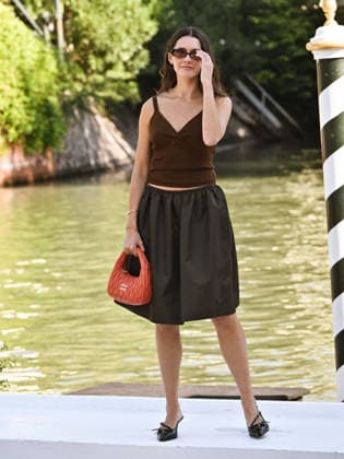 IPA88186208 - Venice, 83rd Venice International Film Festival 2026 - Day 5 - Arrivals at the Excelsior Hotel pier - Pictured: Chiara King  Copyright: xSimonexComix xPoolxPhotoxEventsx08x 88186208