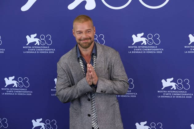 Venice 2026 Hombre Al Agua Photocall NB Ricky Martin attending the Hombre Al Agua Photocall as part of the 83th Venice International Film Festival at the Lido in Venice, Italy on September 06, 2026. Photo by Nasser Berzane ABACAPRESS.COM Venice Italy  Copyright: xBerzanexNasser ABACAx