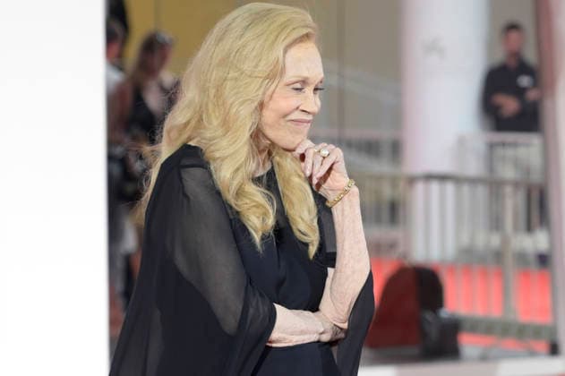 Faye Dunaway at the premiere of the documentary *Oasis: Don t Look Back in Anger* at the 2023 Venice Biennale—the 83rd Venice International Film Festival—at the Palazzo del Cinema in Venice, September 5, 2026 Foto:xA.xM.xTinghinox xFuturexImagex oasis_6520