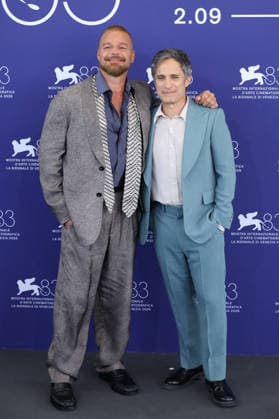 Venice 2026 Hombre Al Agua Photocall NB Ricky Martin, Gael García Bernal attending the Hombre Al Agua Photocall as part of the 83th Venice International Film Festival at the Lido in Venice, Italy on September 06, 2026. Photo by Nasser Berzane ABACAPRESS.COM Venice Italy  Copyright: xBerzanexNasser ABACAx