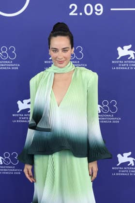 Venice 2026 Hombre Al Agua Photocall NB Esmeralda Pimentel attending the Hombre Al Agua Photocall as part of the 83th Venice International Film Festival at the Lido in Venice, Italy on September 06, 2026. Photo by Nasser Berzane ABACAPRESS.COM Venice Italy  Copyright: xBerzanexNasser ABACAx