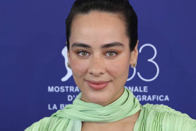 Venice 2026 Hombre Al Agua Photocall NB Esmeralda Pimentel attending the Hombre Al Agua Photocall as part of the 83th Venice International Film Festival at the Lido in Venice, Italy on September 06, 2026. Photo by Nasser Berzane ABACAPRESS.COM Venice Italy  Copyright: xBerzanexNasser ABACAx