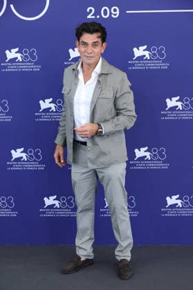 Venice 2026 Hombre Al Agua Photocall NB Jorge Salinas attending the Hombre Al Agua Photocall as part of the 83th Venice International Film Festival at the Lido in Venice, Italy on September 06, 2026. Photo by Nasser Berzane ABACAPRESS.COM Venice Italy  Copyright: xBerzanexNasser ABACAx